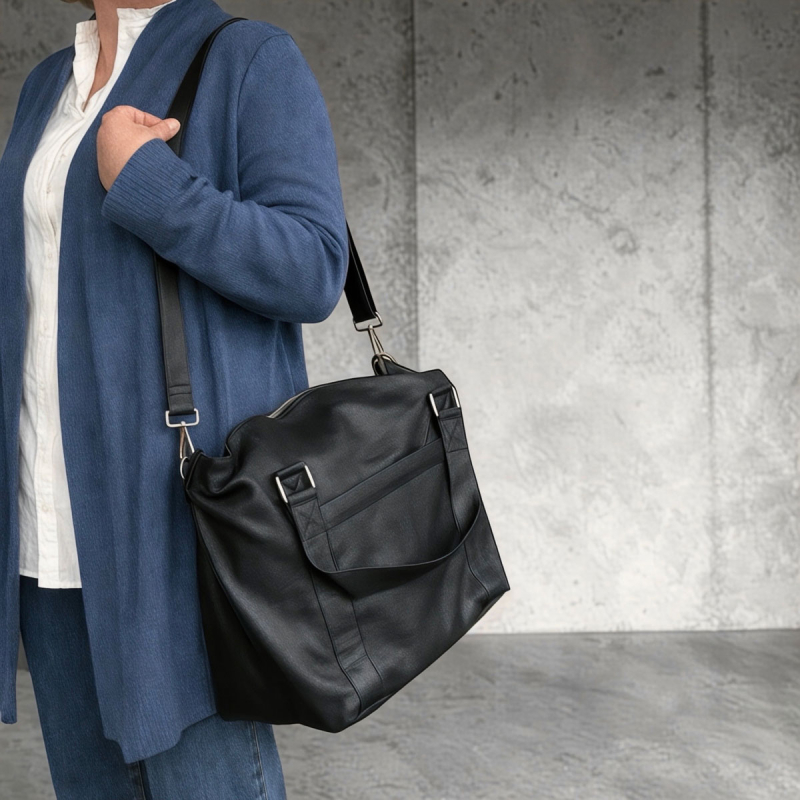 Pam - Stor shopper i blød kalveskind - Treats - 282334 - Freja skind