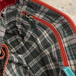 Catalina multicolor taske i blød skind - Leather design - Freja skind
