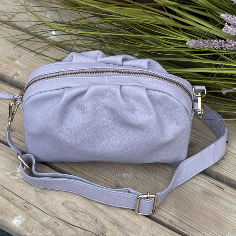 Layla lay lay crossbody taske i lilla skind - Treats
