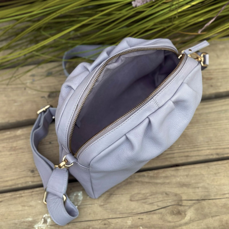 Layla lay lay crossbody taske i lilla skind - Treats