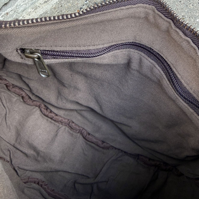 Moseby crossbody taske - Smuk dametaske i patineret brun bøffel - Montana - Freja skind