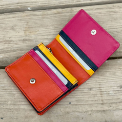 Sonja Multicolor pengepung - Dame - Blød skind - Leather design