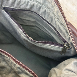 Fargo crossbody taske i brun bøffelskind - Super tilbud - Montana - Freja skind