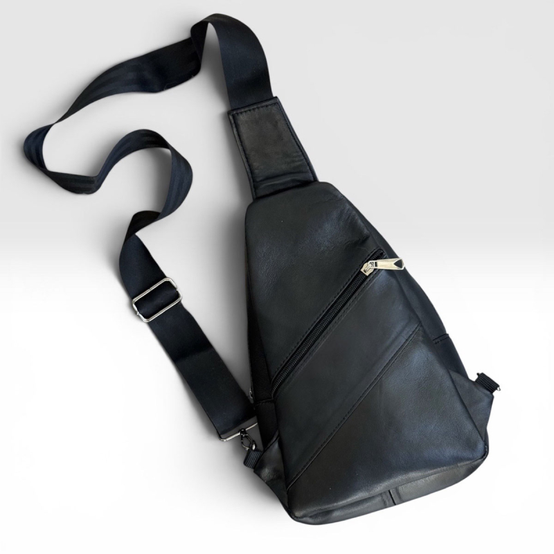 Unisex Toronto sleekbag af lammeskind - Side justerbar - Freja skind