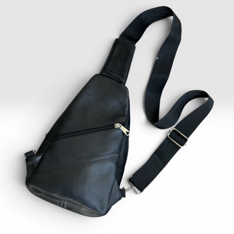 Unisex Toronto sleekbag af lammeskind - Side justerbar - Freja skind
