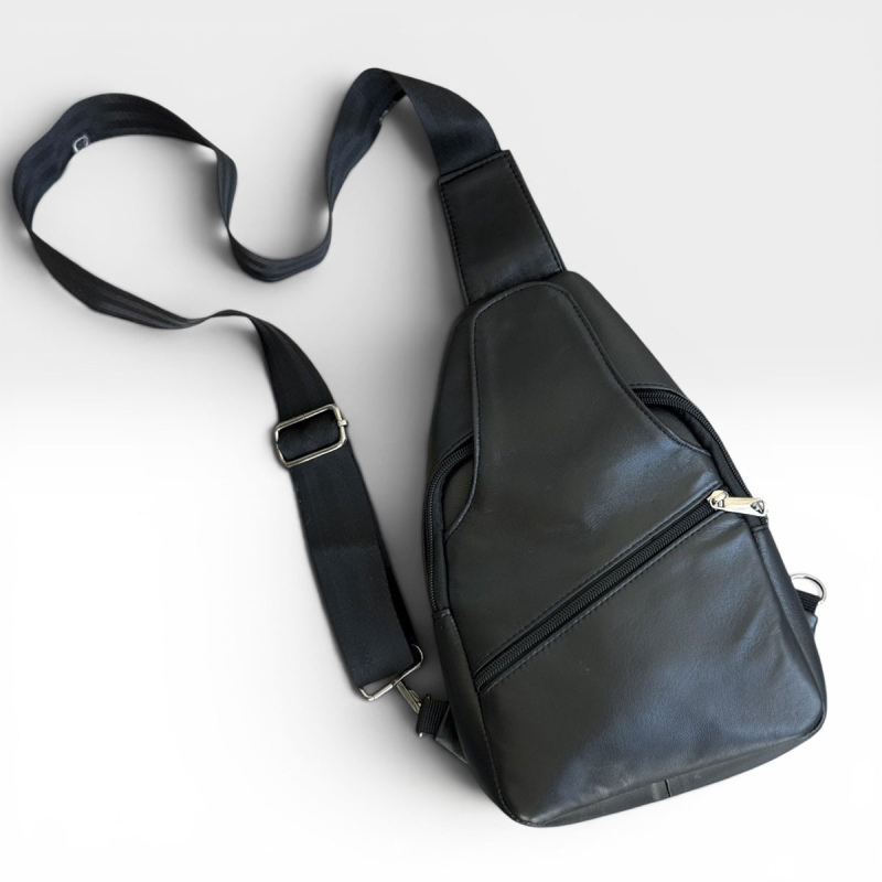 Unisex Toronto sleekbag av lammskinn - Sida justerbar - Freja skinn