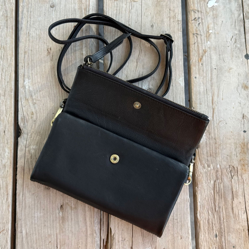 Rose crossbody pung - cognac skind - Treats - Freja skind