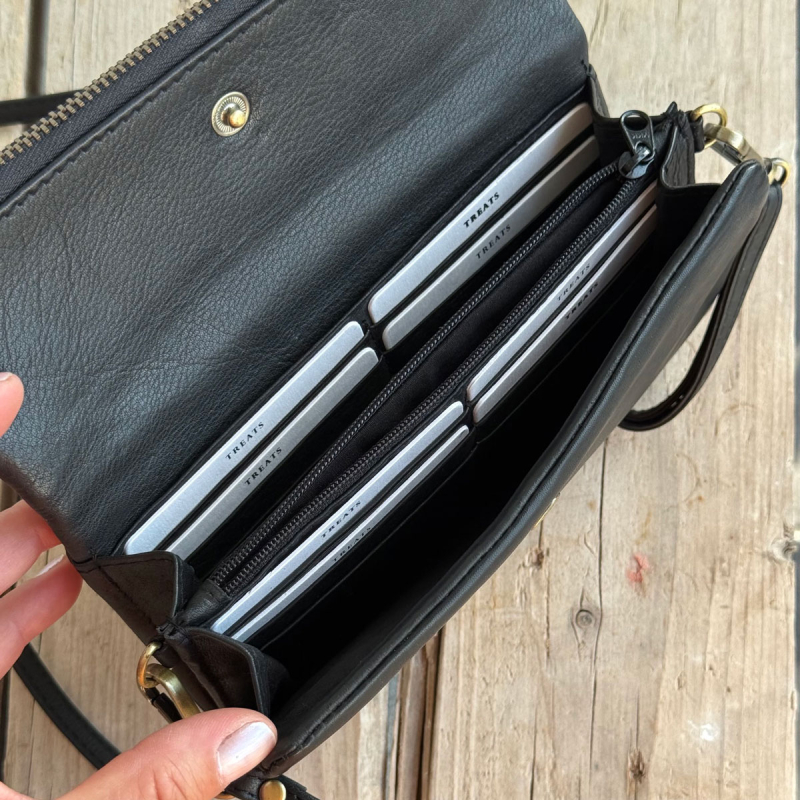 Rose crossbody pung - cognac skind - Treats - Freja skind