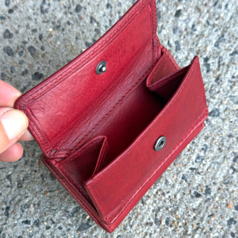 Linn plånbok i kalvskinn - Läderdesign - Freja skinn
