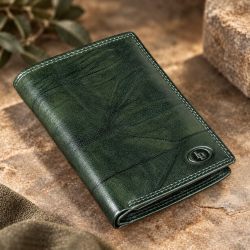 Loui pengepung i blød grøn skind - Leather design