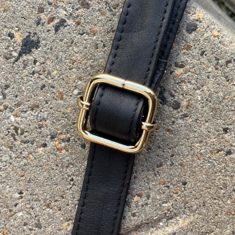 Tess crossbody taske - Blød kalveskind - sort - dame - Treats - Freja skind