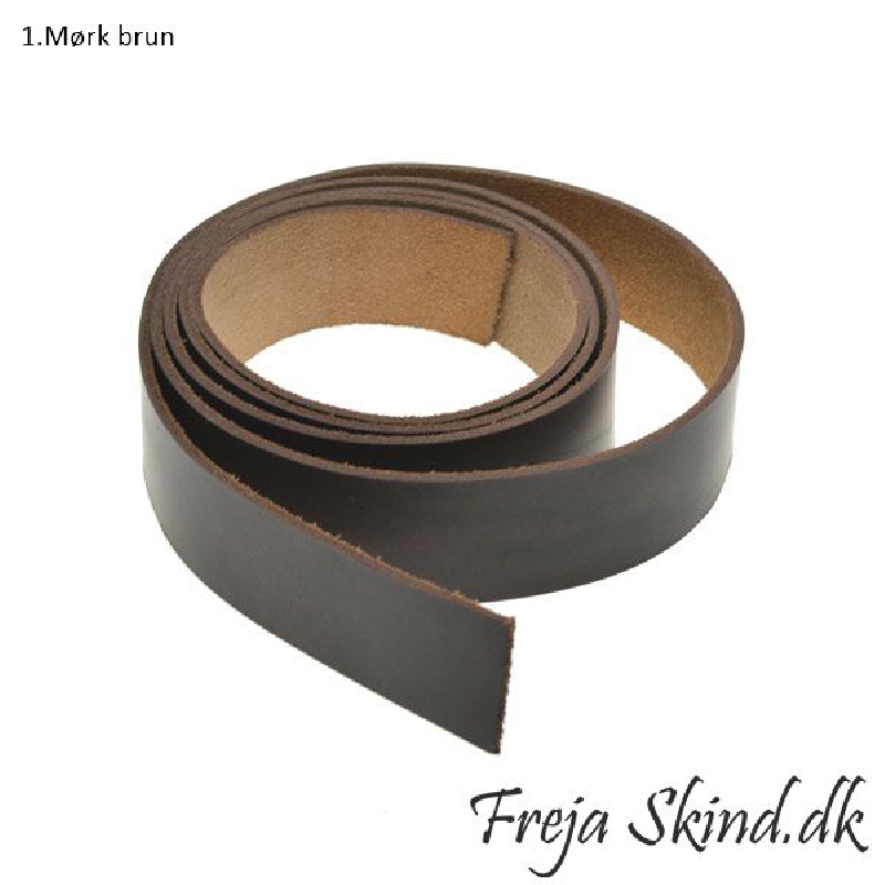 100 cm läderremmar för kreativa projekt och hyllor