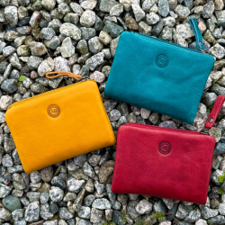 Robyn pengepung i blød kalveskind - Leather design