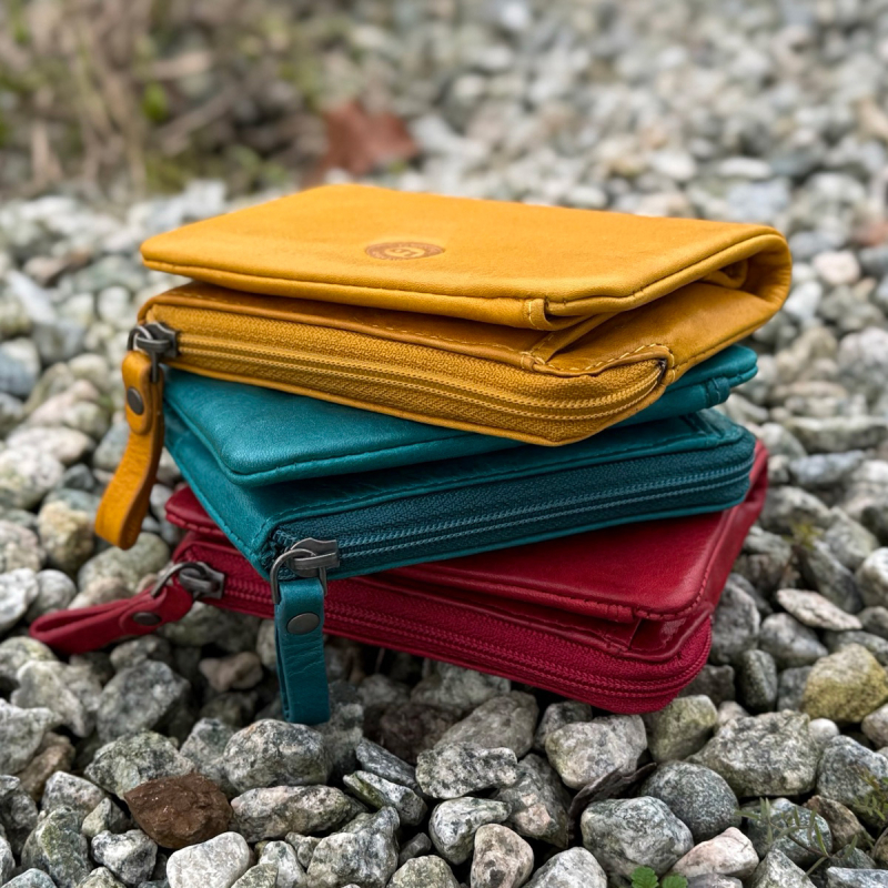 Robyn pengepung i blød kalveskind - Leather design