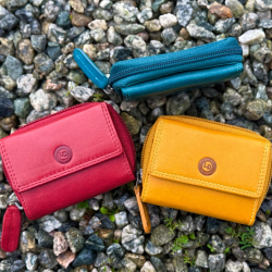 Jenny plånbok i mjukt kalvskinn - Leather design - Freja skinn