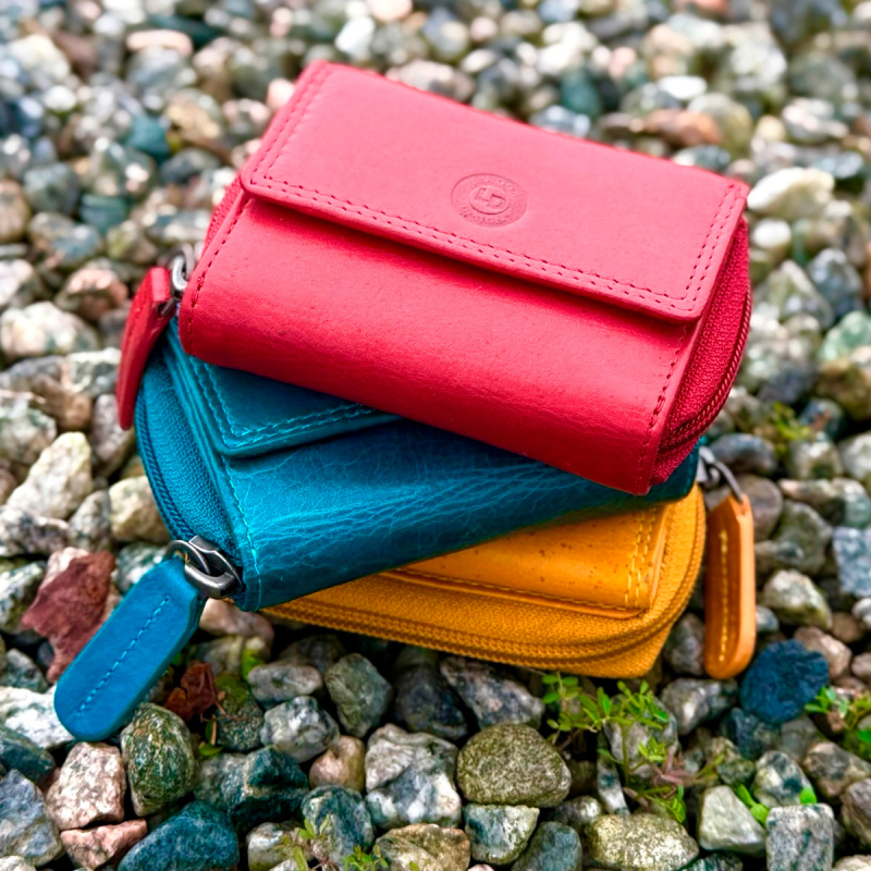 Jenny pengepung i blød kalveskind - Leather design - Freja skind