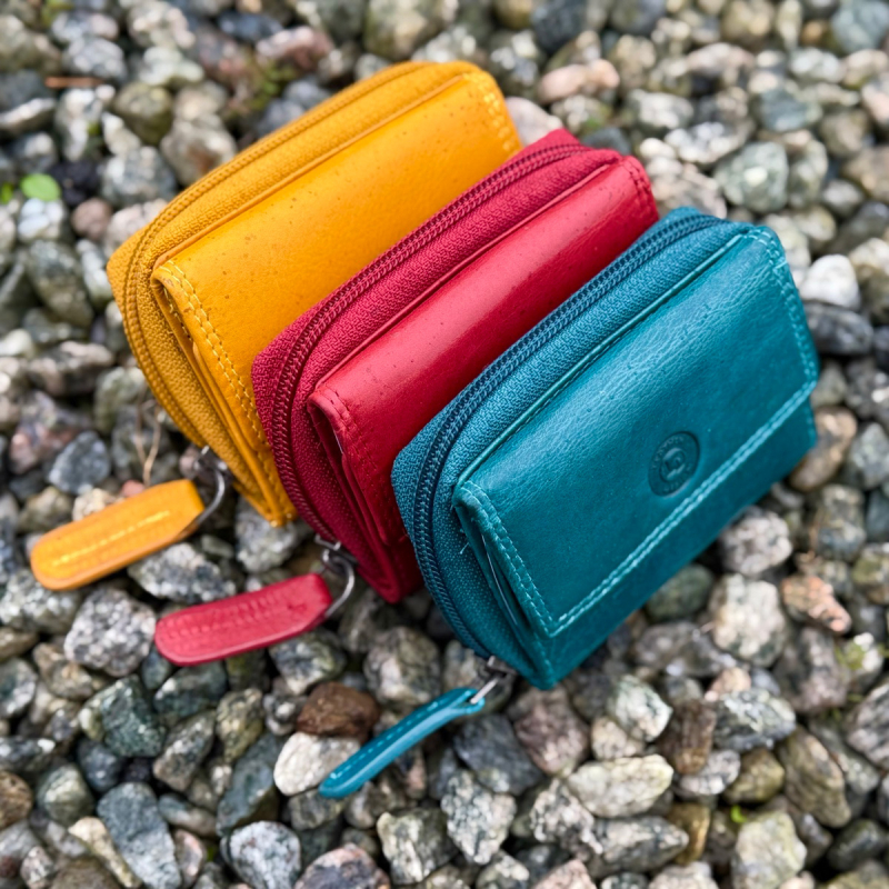 Jenny pengepung i blød kalveskind - Leather design - Freja skind