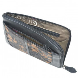 Treats kalveskindstaske med blomsterpræg - 220410