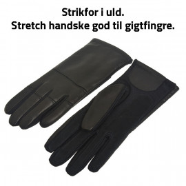 stretchhandske fra Randers handsker - uldfor