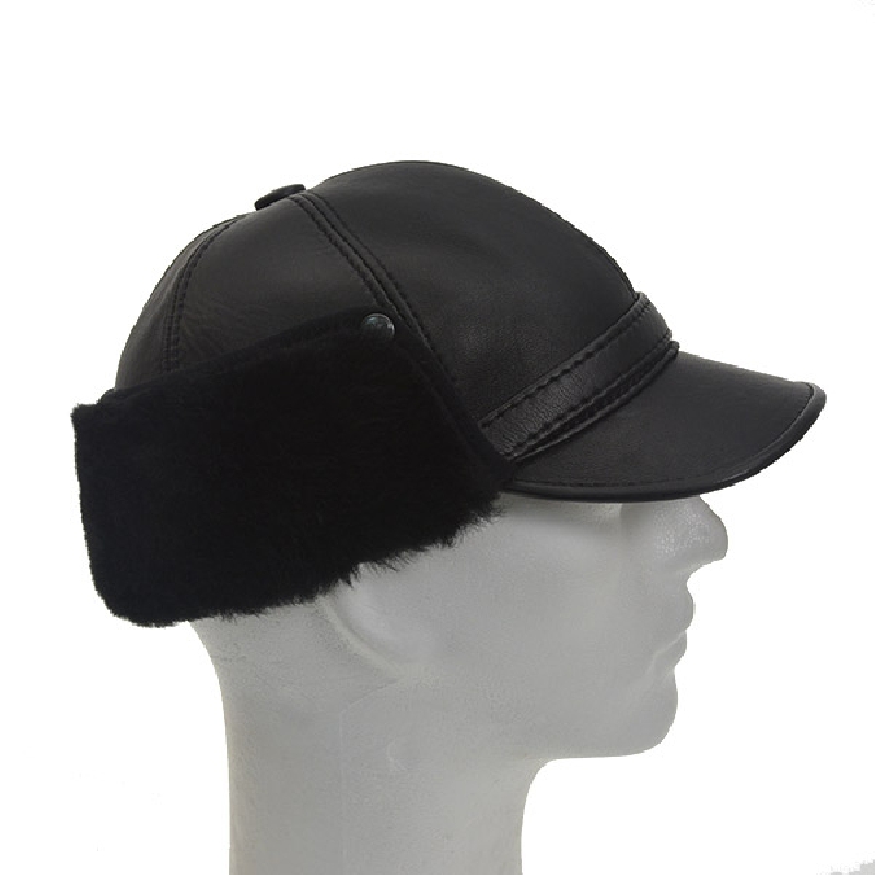 sort herre rulamshue - lammeskind og ægte rulam