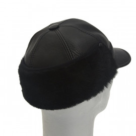 sort herre rulamshue - lammeskind og ægte rulam