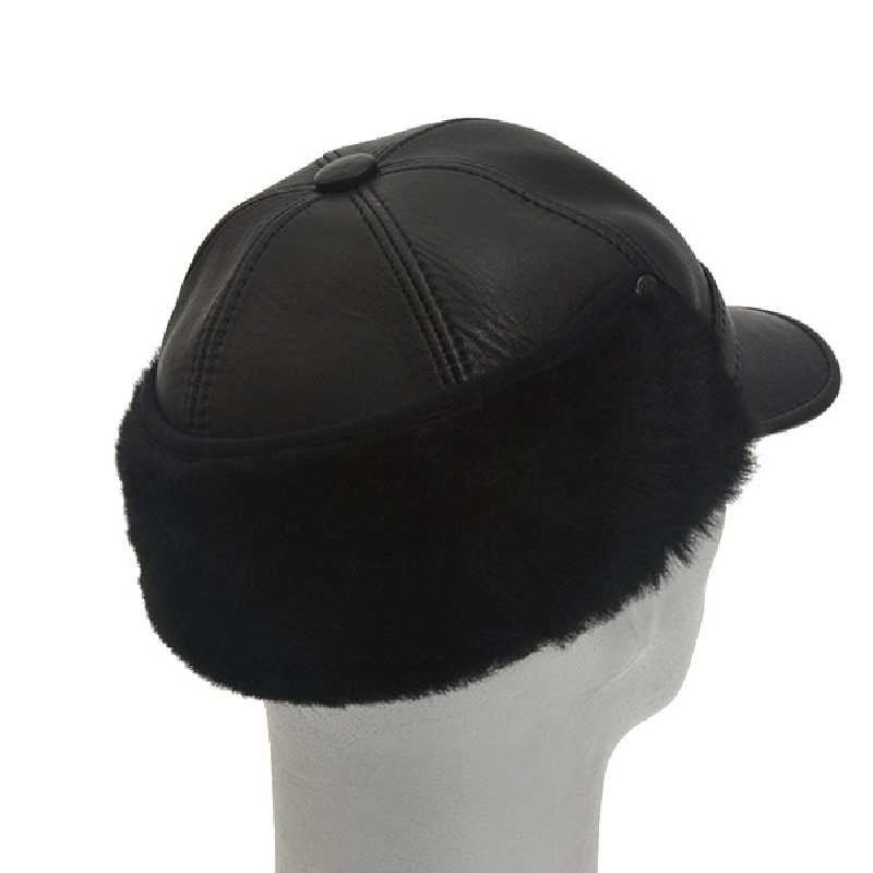 sort herre rulamshue - lammeskind og ægte rulam