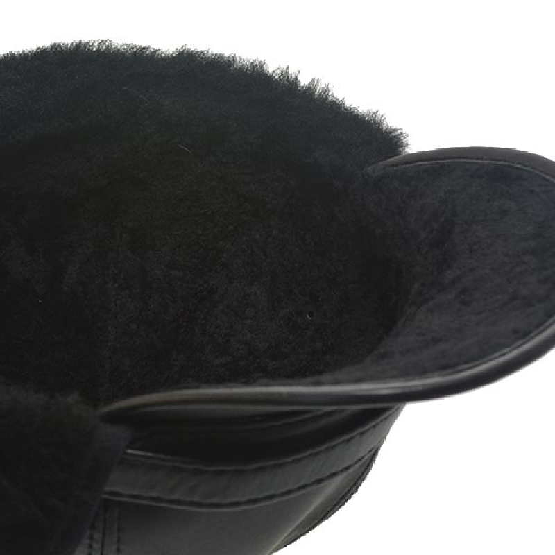 sort herre rulamshue - lammeskind og ægte rulam