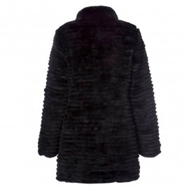 Vendbar vinterjakke af Kaninpels og dun