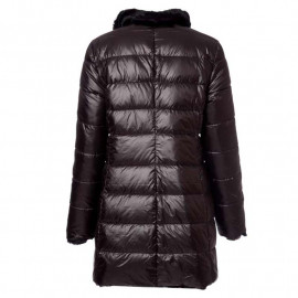 Vendbar vinterjakke af Kaninpels og dun