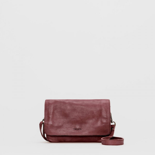 Crossbody-väska i buffelskinn - Hedvig från Treats - avtagbar rem