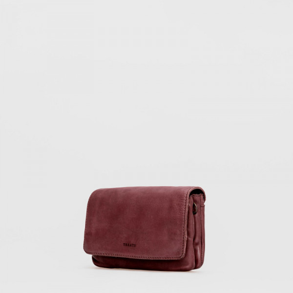 Crossbody-väska i buffelskinn - Hedvig från Treats - avtagbar rem