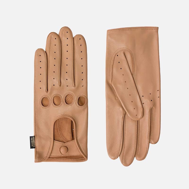 Dame kørehandske - Camel - Randers handsker