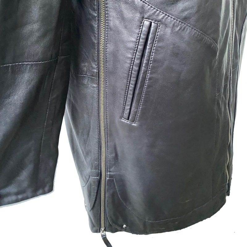 Aliana skinnjacka vinter - Mellanlång - Svart - Dam - Freja Skind