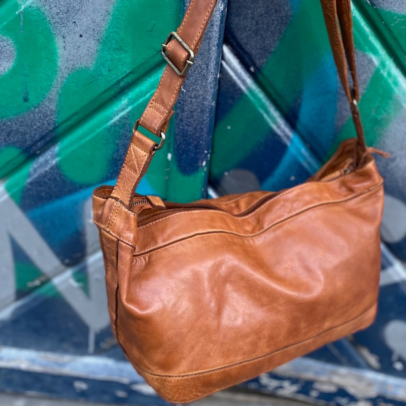 Haisy skuldertaske - Crossbody - Montana 272204 - Freja skind