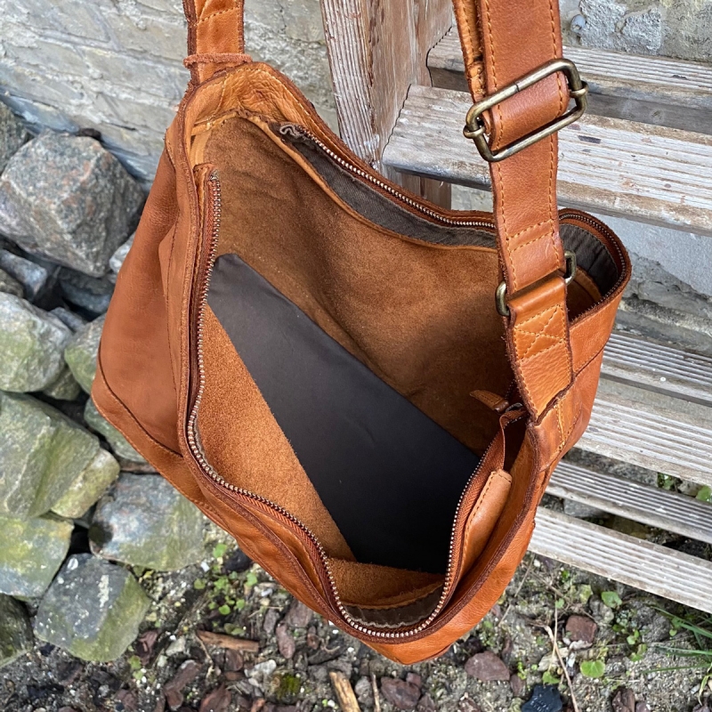 Haisy skuldertaske - Crossbody - Montana 272204 - Freja skind