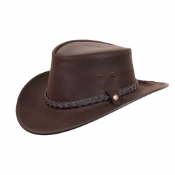 Byron cowboy hat - Håndlavet Australsk kvalitet - Freja skind