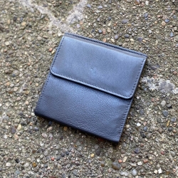 Grå skindpung - Freja skind