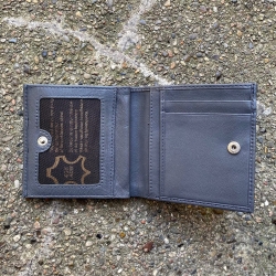 Grå skindpung - Freja skind