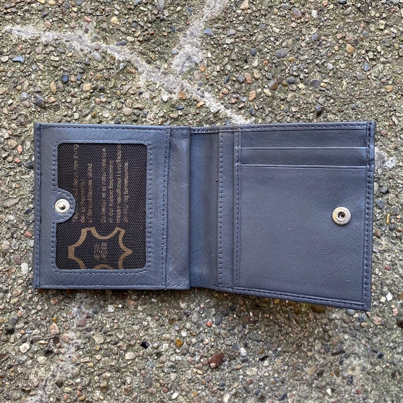 Grå skindpung - Freja skind