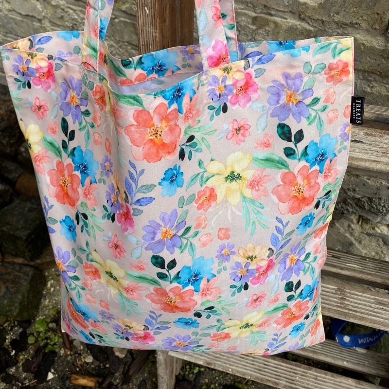 Blomsterinköpsnät - Blomstertryck - Treats