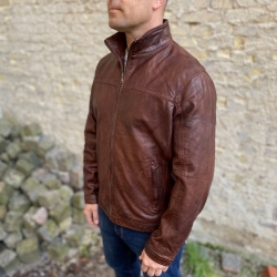 Ronin herre skindjakke - Freja skind